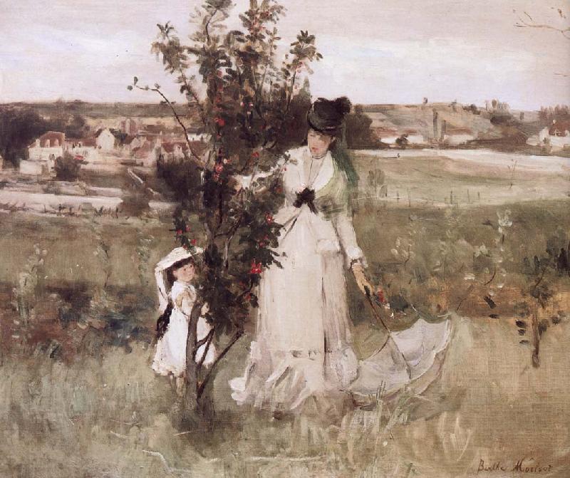 Berthe Morisot Hide and seek China oil painting art